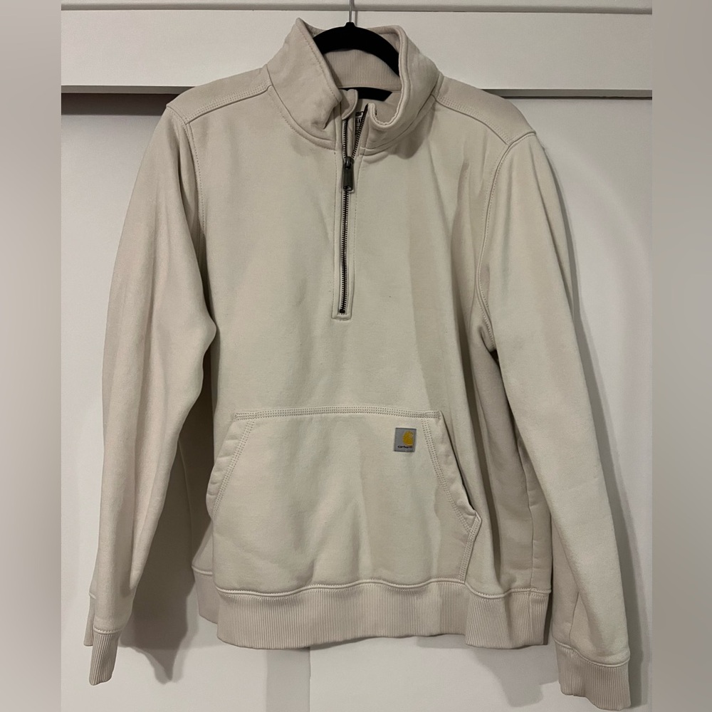 Carhartt White Relaxed Fit Hoodie